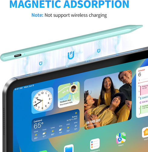 DRYMOKINI Stylus Pen for Touch Screen, Rechargeable Universal Stylus Pencil Compatible for Android and iOS