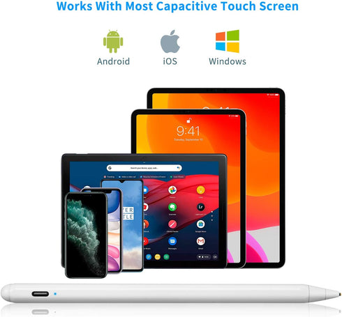 Chromebook Flip 2-in-1 Touchscreen Laptop Stylus Pen, Active Digital Capacitive Stylus with Ultra Fine Tip,