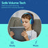 A+ Scholars 2 Pack 3.5mm Kids Headphones with Sharing Splitter, Stereo Sound Over-Ear Wired Headphones for Kids
