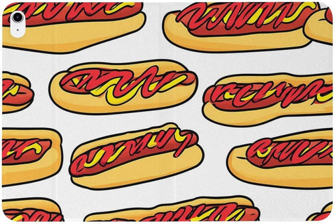 Generic 10th 9th 8th 7th (2021/2020/2019) Hot Dogs Mustard Ketchup Fashion Case Compatible with Generation Protective