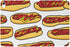 Generic 10th 9th 8th 7th (2021/2020/2019) Hot Dogs Mustard Ketchup Fashion Case Compatible with Generation Protective