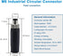 Industrial Sensor Connector Plug, Lonlonty M8 Connector 3-Pin A Coding UTP IP67 Waterproof Adapter