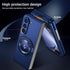 Magnetic Galaxy Z Fold 5 5G Case - Lightweight, Slim Fit Drop Protection, Shockproof Cover, Blue