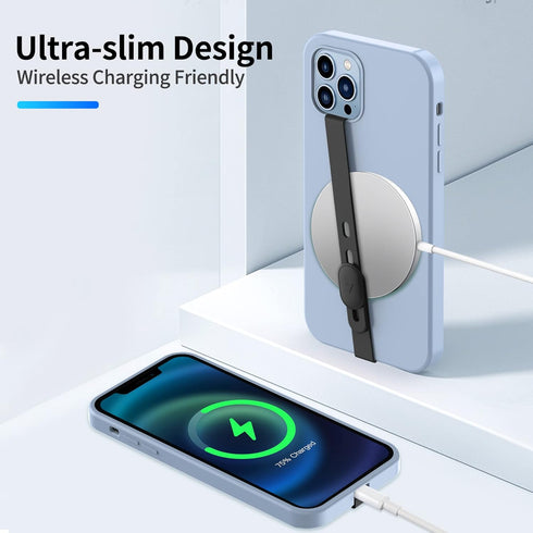 NTidea (3 Pack) Finger Phone Grip, Adjustable Silicone Cellphone Strap for Phone Case as Phone Loop Holder for iPhone