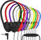 Maeline Bulk Classroom Student Headphones with Microphone, On-Ear Stereo Headphones for Kids, 20 Pack