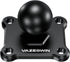 1" Ball Mount with Aluminum Alloy Square Plate, Universal Electronic Device Mounting Base for Garmin, Lowrance,