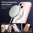 JETech Magnetic Case for iPhone 13 Mini 5.4-Inch, Compatible with MagSafe, Slim Shockproof Translucent Matte Phone Cover