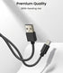 Neck Light Charging Cord Book Light Charger Cord, USB Charging Cable for Gritin, Glocusent, Vekkia Book Light (Micro