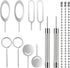 Srefaka 13 Pcs Sim Card Removal Tool Sim Card Tool Sim Ejector Tool