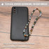 C&L Accessories Handmade Beaded Phone Charm, Natural Gemstone Cell Phone Lanyard Wrist Strap