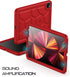 Poetic TurtleSkin Heavy Duty Case for iPad Pro 11 Inch, Kids Friendly Silicone Cover in Red