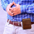 for Samsung Galaxy Z Flip 5/4/3 Belt Holster Phone Case, Leather Phone Pouch, Belt Clip Phone Holder for Motorola Razr
