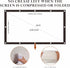 SOHIAVY 120 inch 16:9 Projector Screen Foldable Anti-Crease Portable Projector Movies Screens for Home Theater Outdoor
