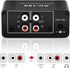 ATNEDCVH 20dB NE5532 3.5mm 3.5mm Mini Small Stereo Audio preamplifier, Headphone Amplifier, Gain Phono Turntable