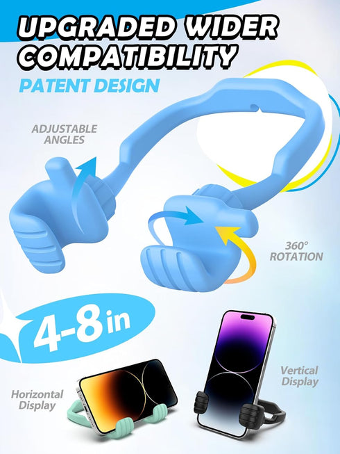 Cell Phone Stand for Desk: 3 Pack Back to School Supplies Gifts for Teens, Lazy Phone Holder for iPhone, Birthday Gift