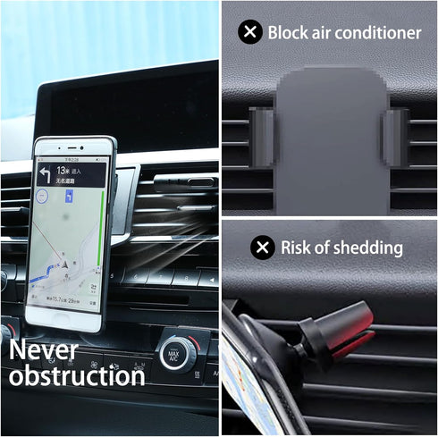 LLKUANG Car Mobile Phone Mount - Compatible with BMW 3 4 Series, 360-Degree Rotary Cell Phone Holder