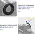 2-Pack DK-33 JJC Soft Eyecup Eye Cup Eyepiece & Metal Thumb Grip Rest for Nikon Zf Z f Camera, Nikon Zf Camera