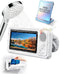 NLCCLTQ Shower Phone Holder Waterproof for iPhone Bathroom Fan with Speaker Bluetooth Water