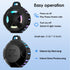 XLEADER V5.4, IPX7 Navigation,10W 24H Upgraded, Pro Bike Speaker, with Handlebar Mount, Bluetooth Waterproof, Silicone