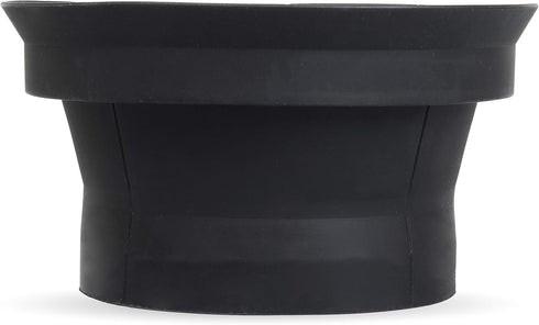 NVX XBAF525 2 Piece Universal 5.25” Silicone Rubber Speaker Baffles with Self Adhesive Foam Base Pad
