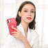 BENTOBEN iPhone 11 Magnetic Case, Slim Shockproof Translucent Matte Cover, Anti-Fingerprint, Anti-Scratch, Red 6.1’’