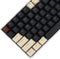 YMDK Double Shot 108 Dyed PBT Keycap Set, Rainbow Carbon Sunset Backlit Keycaps for MX Switches