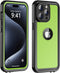iPhone 15 Pro Max Case Waterproof 6.1'', Full Protective Dustproof Shockproof with Screen Protector