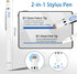 Stylus Pen for Samsung Galaxy Tab A8 A7 - High-Precision Fine Tip Digital Pencil with Magnetic Fabric Cap, Good for