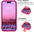 BENTOBEN 17 17 17 6.9" 2025, for iPhone Pro Max Case, Liquid Silicone Anti-Slip Microfiber Lining ProMax Phone Case