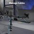 Simple Trending 2 27 Inches, Dual Monitor Stand, Monitor Arm, Heavy Duty Adjustable Monitor Desk Mount for Screens up