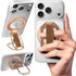 HYCZAAE Magnetic Phone Grip & Stand for Desk, Bed & On-the-Go Compatible with