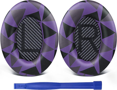 SoloWIT Replacement Earpads for Bose QuietComfort 35 & 35 II Headphones, Softer Leather Noise Isolation Foam
