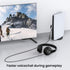 MOSWAG USB to Audio Jack Adapter 0.65Feet, External Sound Card with 3.5mm Aux Stereo Converter for PC Laptop