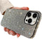 Casechics iPhone 14 Plus Case, Crystal Glitter Diamond Protection, Bling Rhinestone Soft Shockproof Cover, White