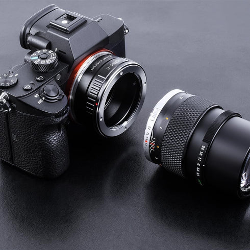 K&F Concept Lens Mount Adapter for Olympus OM Lens to Sony NEX (E-Mount) Camera Body