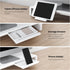 Klearlook Monitor Stand Riser, Foldable Height Adjustable Computer Stand with Storage Drawer & Tablet Phone Stand