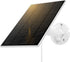 5W Solar Panel, IP 65 Waterproof 5V Micro USB Port for Wireless Outdoor Security Cameras, Rechargeable Battery