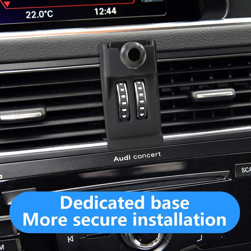 LUNQIN Car Phone Holder for Audi Q5 2010-2016 - Best Phones Mount Cell Cradle Charging Navigation Bracket