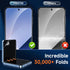 YWXTW EZ Alignment for Samsung Galaxy Z Flip 6 Screen Protector, 3Pcs Inner Soft EPU Film + 2Pcs Front Display Tempered