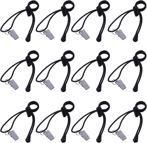 Black Backdrop Background Clips Holder for Photo Video Studio, 12 Pack