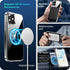 Meifigno Clear Magnetic Case for iPhone 12 Mini, Military Grade Protection, Compatible with MagSafe, Crystal Clear