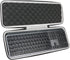 khanka Hard Travel Case for Logitech MX Keys S/MX Keys Mini/MX Keys Advanced Wireless Keyboard (Case Only)
