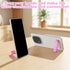 Ezymivs 2PCS Phone Slim Kickstand, Vertical and Horizontal Alloy Phone Case Stand Ultra-Thin Cellphone Holder Small