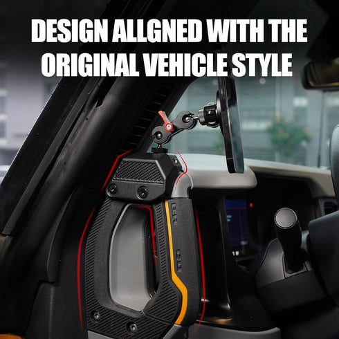 Mabett Magnetic Phone Holder for Ford Bronco 2021-2024, Adjustable Angles 360° Phone Holder Mount