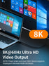 USB C to USB C 3.1 Gen 2 Cable-10FT-20Gbps Data Transfer-8K@60Hz Video Output Monitor Cable-100W PD Fast Charging USB C to USB C Display Cable-Type C to Type C for iPhone 15,MacBooks,iPad