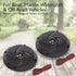 Pyle Marine Speakers - 4 Inch 2 Way Waterproof Outdoor Audio Stereo Sound System with 100 Watt Power - 1 Pair