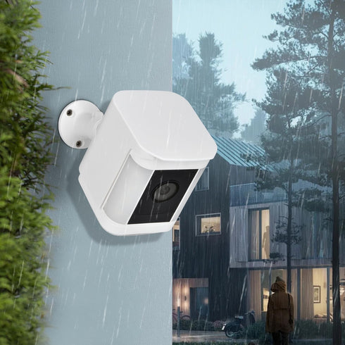 Plastic Cover Protective Case for Ring Spotlight Cam Plus, Wall Mount Bracket, Skin Cover for Camera Protection from