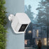 Protective Case for Ring Spotlight Cam Plus - Plastic Cover with Wall Mount Bracket, 2-Pack, White, Camera Not Included