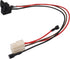Mxfans Ride On Car Accessory Power Charging Interface Socket, 3 Pin Type, Length 335mm