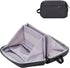 DDgro Travel Organizer Mini Pouch, Small Accessories Case for Cable/Charger & Tech Essentials (Black-Mini)